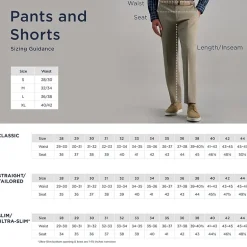 Haggar Sport Travel Performance Mens Straight Fit Big and Tall Flat Front Pant