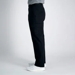 Haggar Stretch Comfort Cargo Mens Stretch Fabric Classic Fit Cargo Pant
