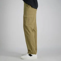 Haggar Stretch Comfort Cargo Mens Stretch Fabric Classic Fit Cargo Pant