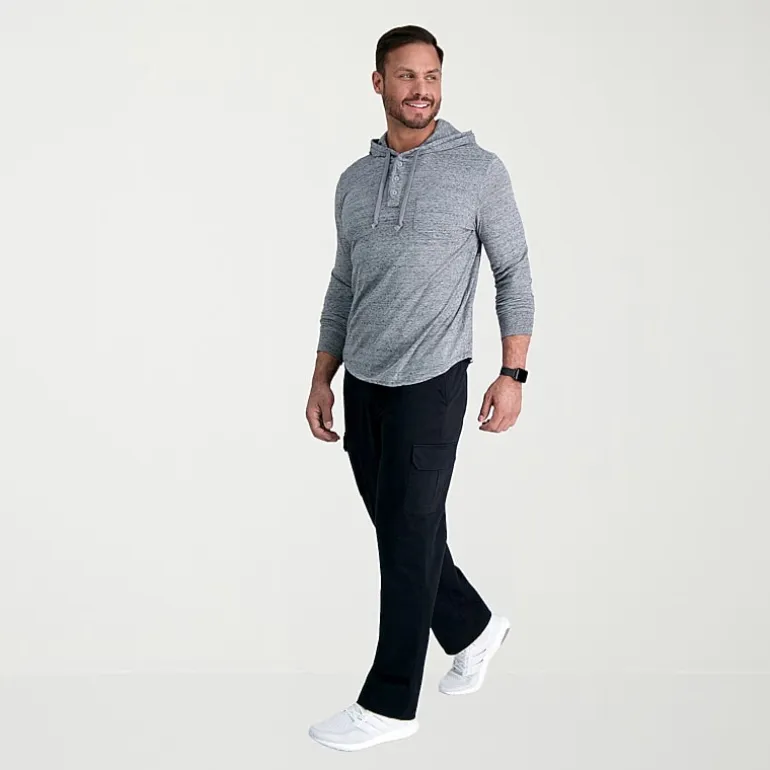 Haggar Stretch Comfort Cargo Mens Stretch Fabric Classic Fit Cargo Pant