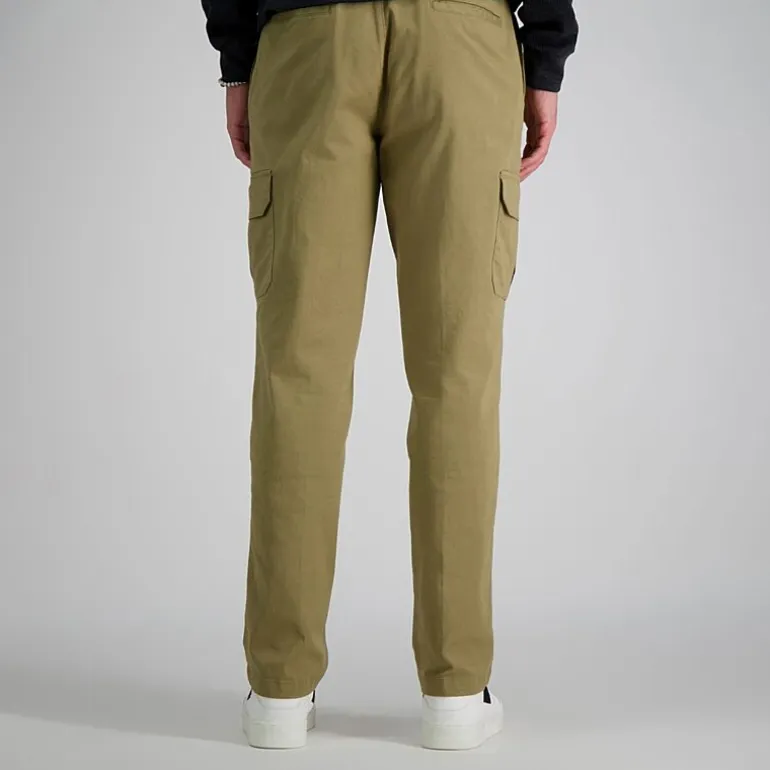 Haggar Stretch Comfort Cargo Mens Stretch Fabric Classic Fit Cargo Pant