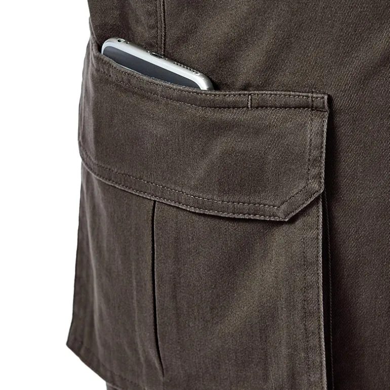 Haggar Stretch Comfort Cargo Stretch Tech Mens 10" Stretch Fabric Cargo Short
