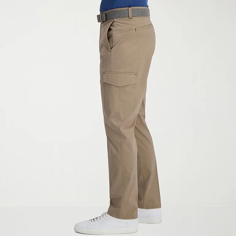 Haggar The Active Series Free Trek Urban Mens Stretch Fabric Straight Fit Cargo Pant