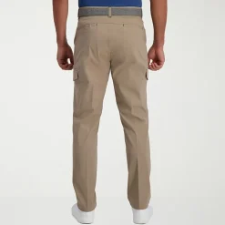 Haggar The Active Series Free Trek Urban Mens Stretch Fabric Straight Fit Cargo Pant