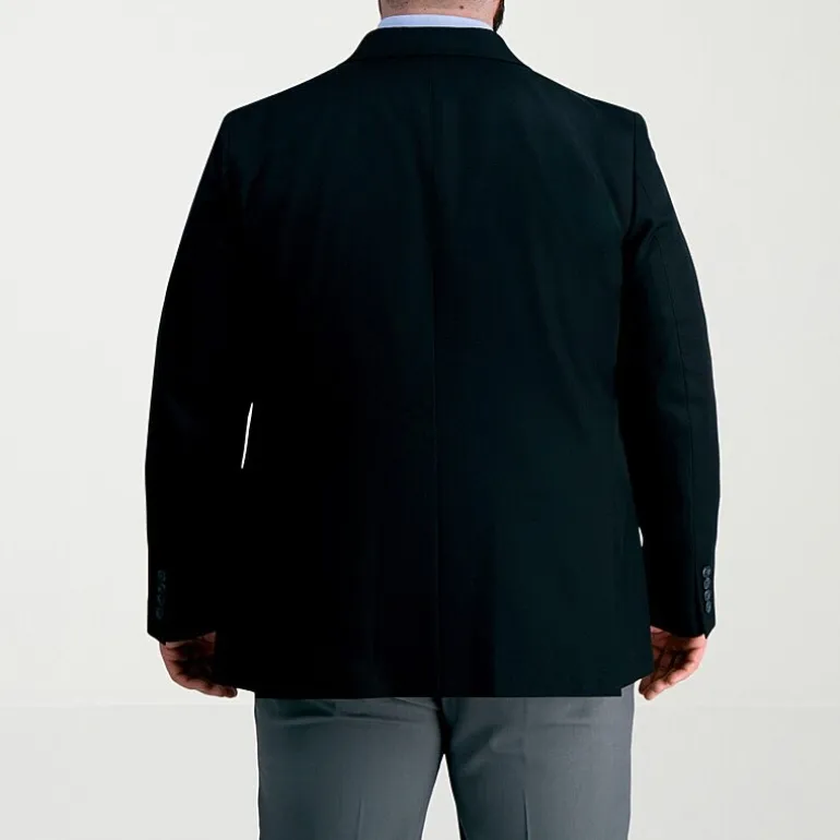 Haggar The Active Series Mens Big and Tall Stretch Fabric Classic Fit Sport Coat