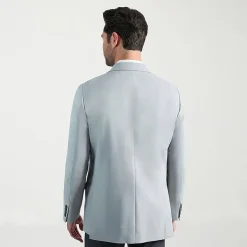 Haggar The Active Series Tailored Mens Stretch Fabric Modern Fit Sport Coat