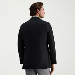Haggar The Active Series Tailored Mens Stretch Fabric Modern Fit Sport Coat