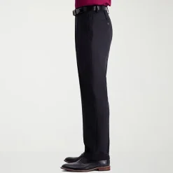 Haggar Travel Performance Tailored Mens Stretch Fabric Modern Fit Suit