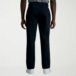 Haggar Wrinkle Free Performance Khaki Mens Classic Fit Flat Front Pant