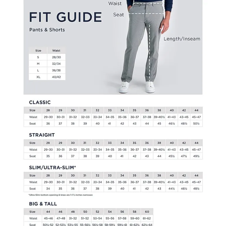 Haggar Wrinkle Free Performance Khaki Mens Classic Fit Flat Front Pant
