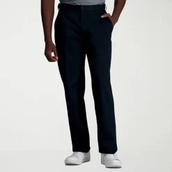 Haggar Wrinkle Free Performance Khaki Mens Classic Fit Flat Front Pant