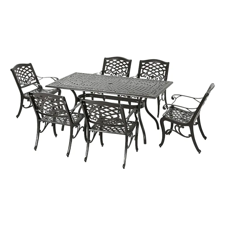 Hallandale 7-pc. Rectangular Dining Set
