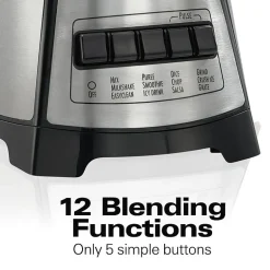 Hamilton Beach® Blender + Food Chopper Attachment