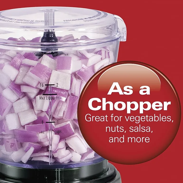 Hamilton Beach® Blender + Food Chopper Attachment