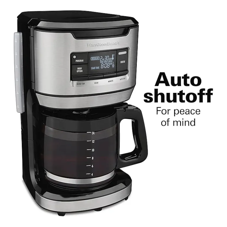 Hamilton Beach 14-Cup Programmable Front Fill Coffee Maker