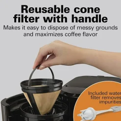 Hamilton Beach 14-Cup Programmable Front Fill Coffee Maker