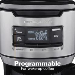 Hamilton Beach 14-Cup Programmable Front Fill Coffee Maker