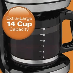 Hamilton Beach 14-Cup Programmable Front Fill Coffee Maker