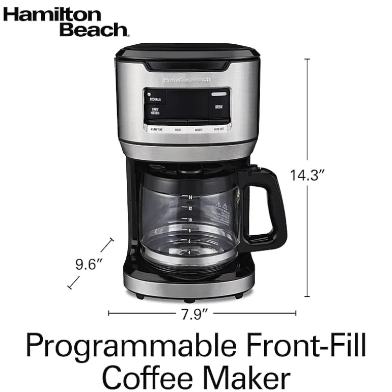 Hamilton Beach 14-Cup Programmable Front Fill Coffee Maker