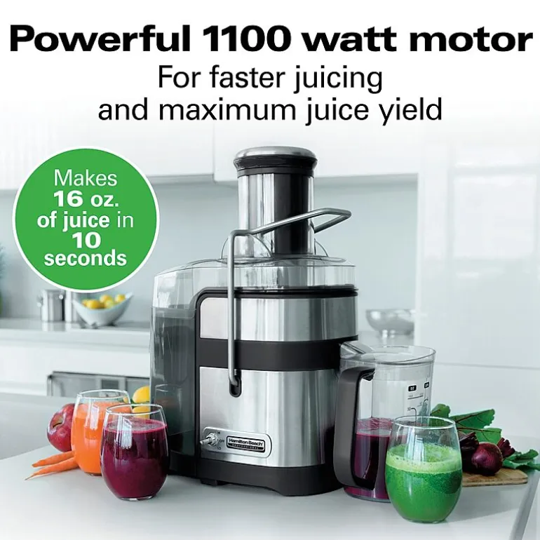 Hamilton Beach Professional Super Chute Easy Clean Juice Extractor
