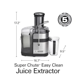Hamilton Beach Professional Super Chute Easy Clean Juice Extractor