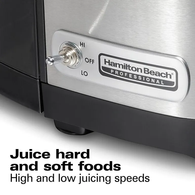 Hamilton Beach Professional Super Chute Easy Clean Juice Extractor