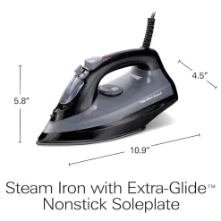 Hamilton Beach Steam Iron With Extra-Glide