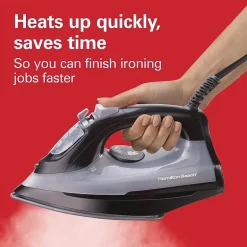 Hamilton Beach Steam Iron With Extra-Glide