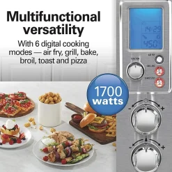 Hamilton Beach Sure Crisp 0.9 Cu Ft Air Fryer