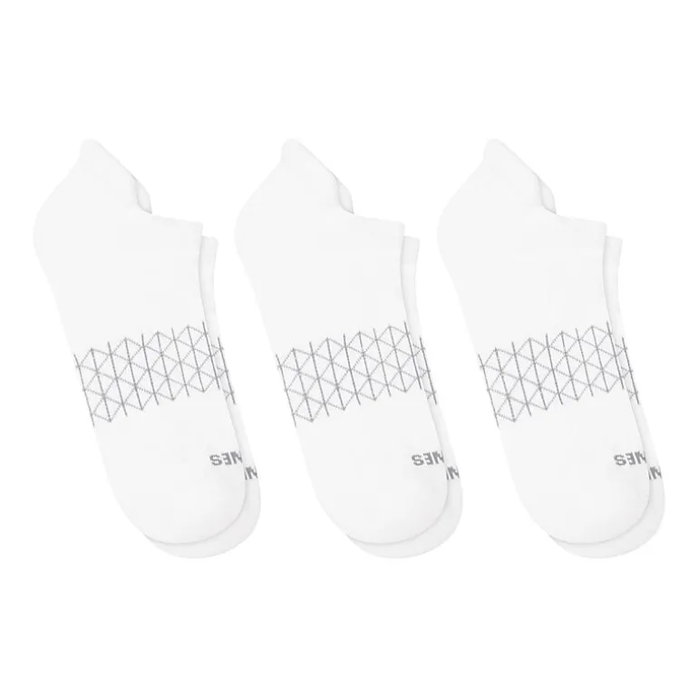 Hanes Absolute Heel Tab Mens Multi-Pack 3 Pair No Show Socks