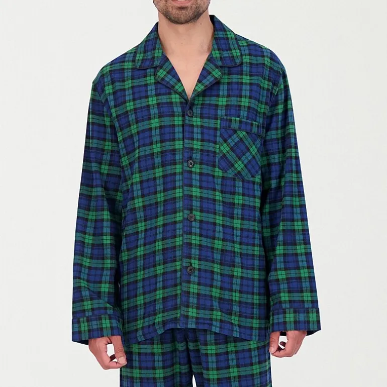 Hanes Big and Tall Mans Mens Flannel Pajama Set