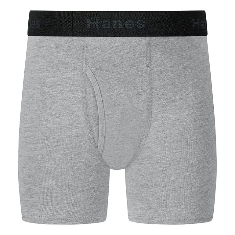 Hanes Big Kid Boys 5 Pack Boxer Briefs Bu3bp5