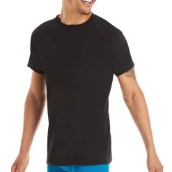 Hanes Comfortsoft Mens 4 Pack Short Sleeve Crew Neck Moisture Wicking T-Shirt