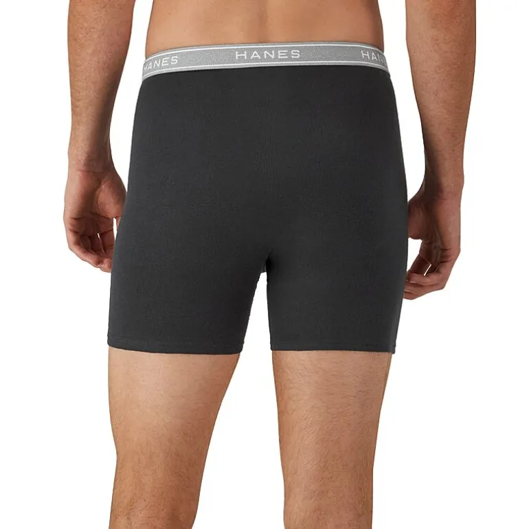 Hanes Fresh Iq Bonus Pack Mens 5 Pack Boxer Briefs J349b5