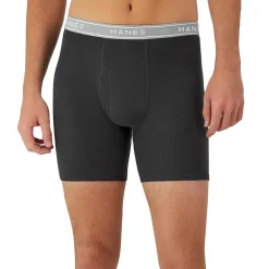 Hanes Freshiq Comfortflex Mens 6 Pack Boxer Briefs J349b6