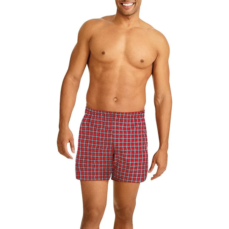 Hanes Freshiq Comfortflex Waistband Mens 4 Pack Boxers J838t4