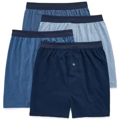 Hanes Freshiq Comfortflex Waistband Mens 4 Pack Boxers Jcbkb4