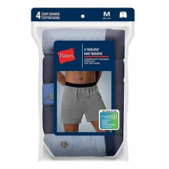 Hanes Freshiq Comfortflex Waistband Mens 4 Pack Boxers Jcbkb4