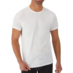 Hanes Fresh Iq Comfort Soft Mens Short Sleeve Crew Neck T-Shirt