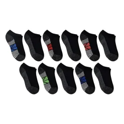 Hanes Little & Big Kid Boys 10+1 Bonus Pairs No Show Socks