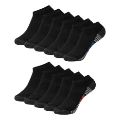 Hanes Little & Big Kid Boys 10+1 Bonus Pairs No Show Socks