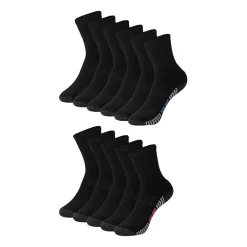 Hanes Little & Big Kid Boys 10+1 Bonus Pairs Crew Socks