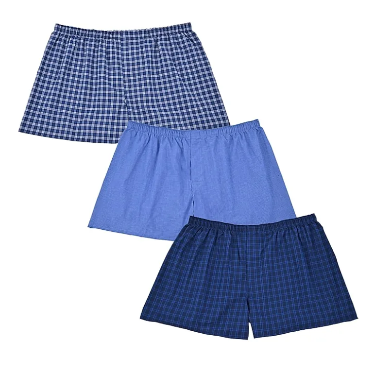 Hanes Mens Big 3 Pack Boxers 155hb