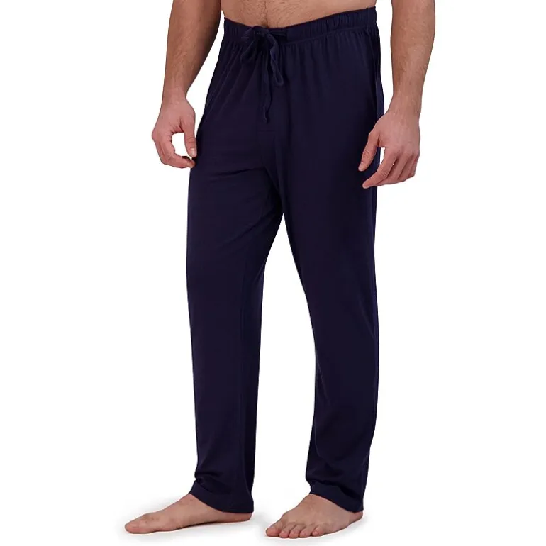 Hanes Mens Knit Big Long Sleeve 2-pc. Pant Pajama Set