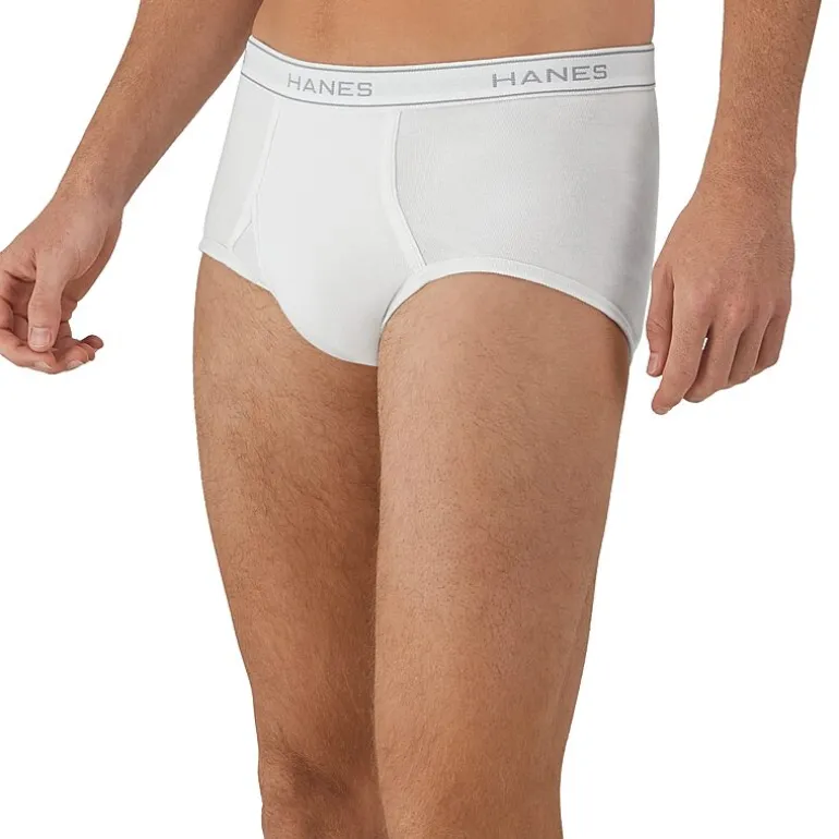 Hanes Mens 6 Pack Briefs J252w6