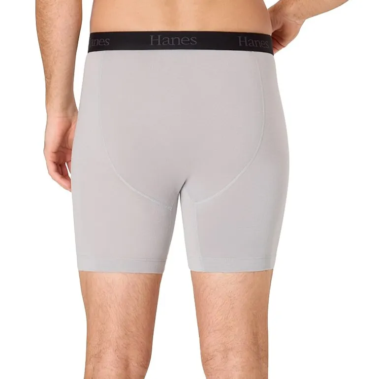 Hanes Mens 4 Pack Support Pouch Boxer Briefs Bonus Pack Ufsll4
