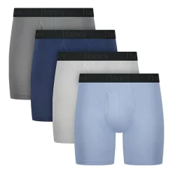Hanes Mens 4 Pack Support Pouch Boxer Briefs Bonus Pack Ufsll4