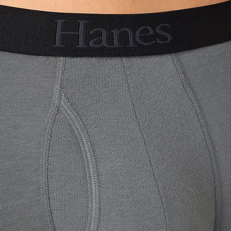 Hanes Mens 4 Pack Support Pouch Boxer Briefs Bonus Pack Ufsll4