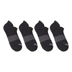Hanes® Men's Ultimate Absolute Comfort, 3+1 Bonus Pack, No-Show Socks with Heel Shield