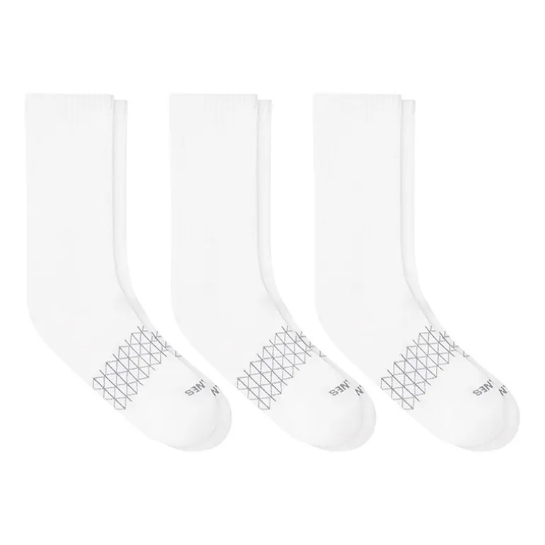 Hanes® Men's Ultimate Absolute Comfort 3 Pairs, Moisture-Wicking Crew Socks